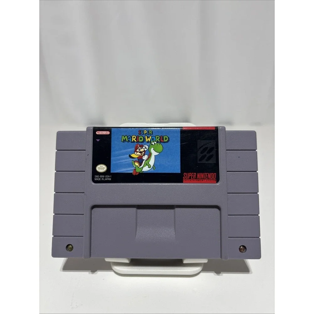Super Mario World Super‎ Nintendo 1991 Cartridge Only Tested & Works SNES